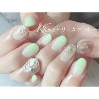 ネイル Rkmn ~リ-カマ-ナ~のネイルデザイン
