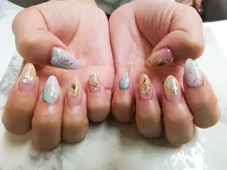 ネイル 河野ちえ (雑誌掲載サロン)のネイルデザイン