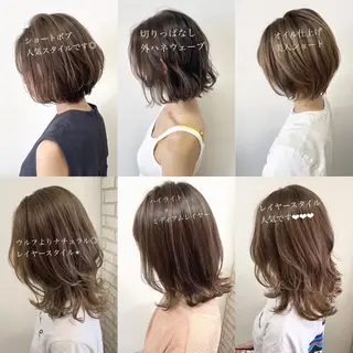 ショート 山本 茉希のヘアスタイル