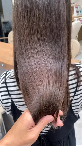 ロング 🩵カラーリスト🩵 竹村 茉姫のヘアスタイル