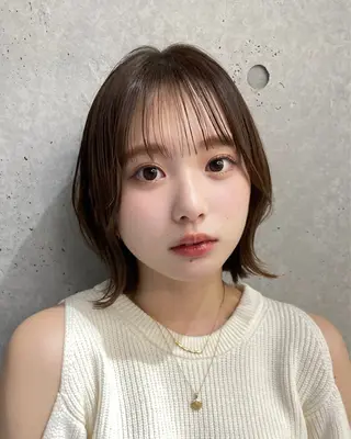 ショート sand池袋所属・似合わせボブカット ISAKIのヘアスタイル