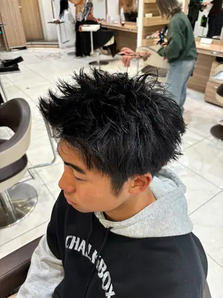 メンズ 山本 侑平のヘアスタイル