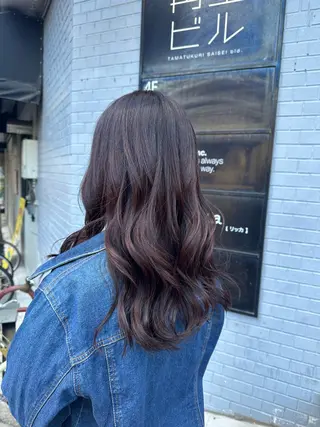 セミロング きたむら ひかりのヘアスタイル