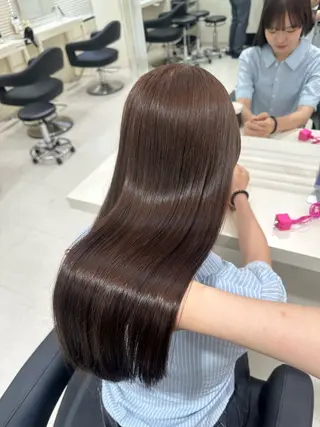 ロング カラー ヘアアレンジ 🎀 yuuka🎀のヘアスタイル