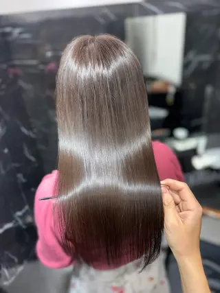 ロング JIN|乾かしただけ 美髪矯正本格髪質改善のヘアスタイル