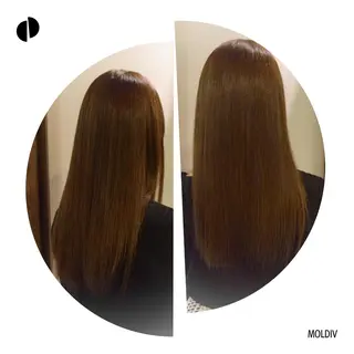 セミロング ロング カラー ✨縮毛矯正✨髪質改善 ナカシマ ユミのヘアスタイル