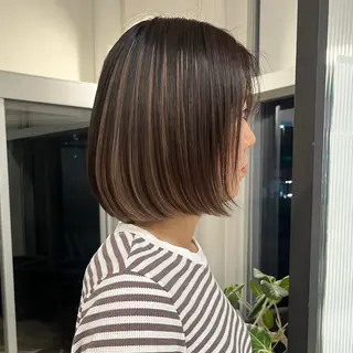 ショート カラー パーマ/レディース カット/伊藤萌のヘアスタイル