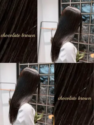 ロング 透明感カラー縮毛矯正 /ショート/えいすけのヘアスタイル