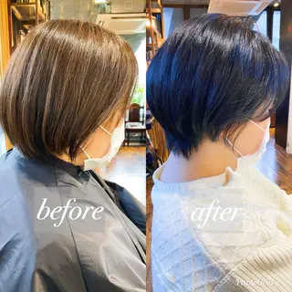 ショート マーゴ  by ガーデン浦和 margaux by garden所属・ヒラヤマ ユウスケのヘアスタイル