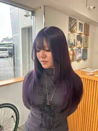 カラー AOI✖️ BY MY SIDEのヘアスタイル