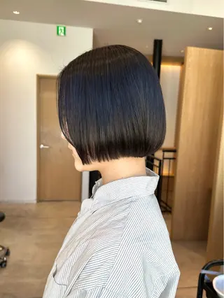 ショート sea by luvismけやき通り2号店所属・ボブ/ショート/ 縮毛矯正/岸本恭明のヘアスタイル
