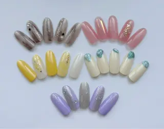 ネイル 冨田 茉優のネイルデザイン