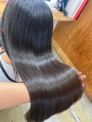 ロング カラー CABANON所属・和歌山髪質改善 那須優太のヘアスタイル