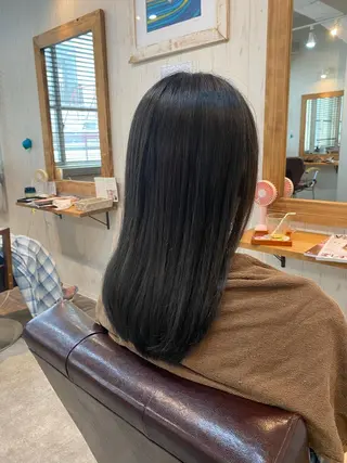 セミロング カラー [店長]加地 峻のヘアスタイル