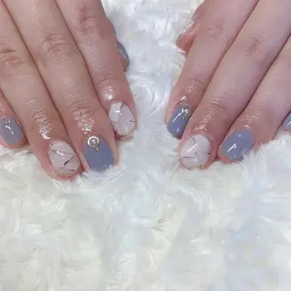 カラー ネイル Cozy_ ilumのネイルデザイン