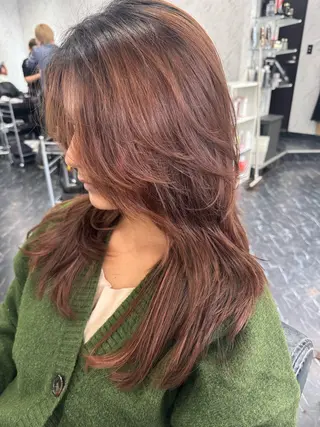 セミロング LOHAS宮田 香奈のヘアスタイル