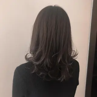 セミロング Sanctuary 南森町店のヘアスタイル