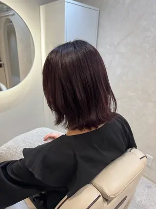 ショート カラー Sill所属・片岡 由依のヘアスタイル