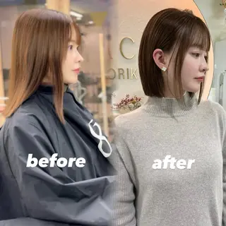 ショート HACHI美容室 韓国ヘア　AKARIのヘアスタイル