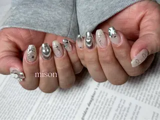 ネイル mison所属・mison 安形友花のネイルデザイン