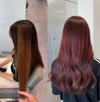 ロング 🫧髪質改善•艶カラ ー特化🫧谷奥甲太のヘアスタイル