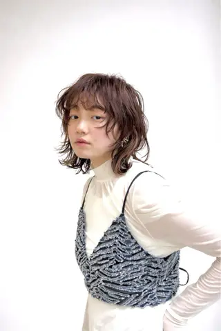 ミディアム パーマ 🌻サカキ ヒナタ🌻のヘアスタイル