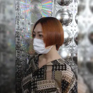 ショート カラー haco+所属・🌈派手髪エクステ ブレイズ🌈ひろとのヘアスタイル