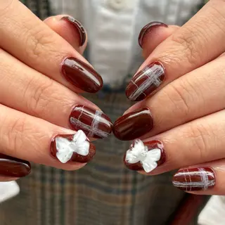 ネイル ガーリーネイル hiroka🩰🎀のネイルデザイン