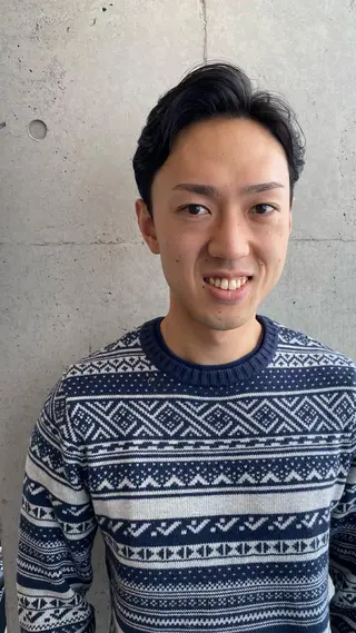 ショート メンズ YinYang所属・川﨑 章弘のヘアスタイル