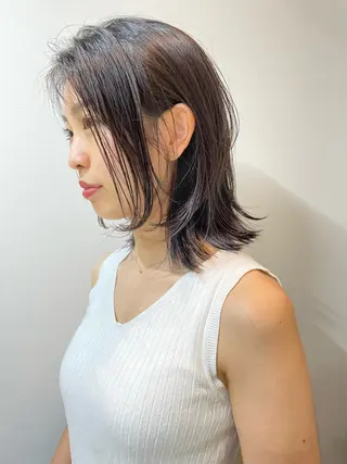 ミディアム Yusuke ユウスケのヘアスタイル