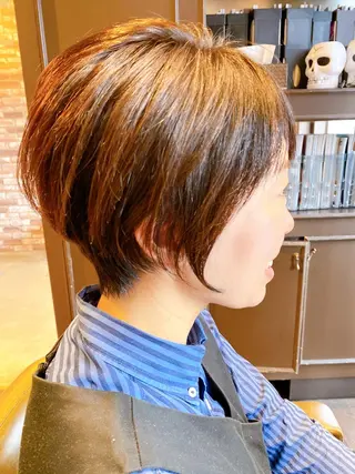 ショート FELIZA所属・似合わせの達人🔥 石川就平のヘアスタイル