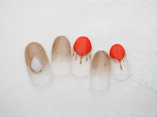 ネイル トップネイリスト Ribbon立川店のネイルデザイン