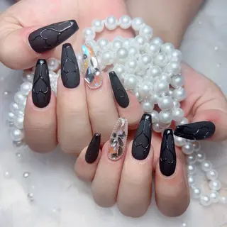 ネイル M🌷nail 長さだし専門店のネイルデザイン