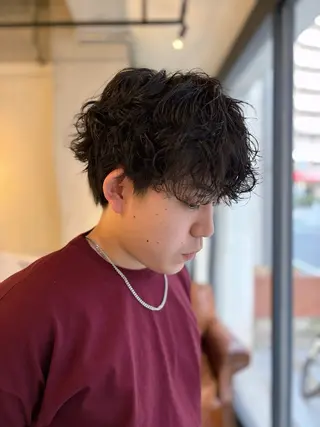 パーマ メンズ ︎kirin🦒/ CARNIVALのヘアスタイル