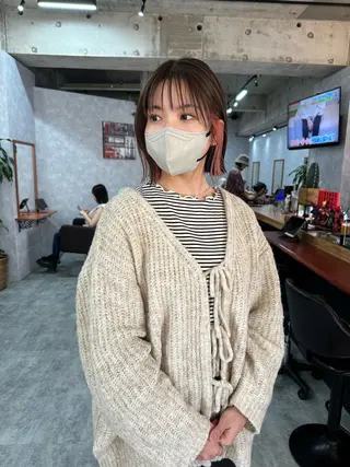 ショート C’LD hair  produce /シールドヘア所属・モテ髪/ボブ/ショー ト/アダチフウトのヘアスタイル