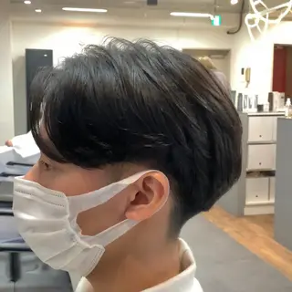 ショート パーマ メンズ メンズ特化美容師/ 藤戸 椋のヘアスタイル