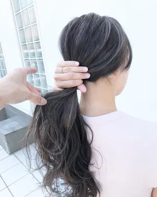 ロング 具志 正太のヘアスタイル