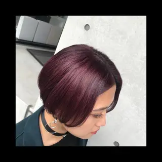 ショート 及川シゲル 髪質改善講師のヘアスタイル