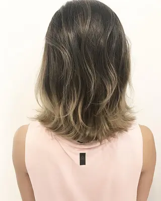 ミディアム カラー grow恵比寿【グロウ】髪質改善/ハイライト/ブリーチ/レイヤーカット所属・奥野 貴史　代表　レイヤーのヘアスタイル