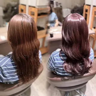 カラー 💜小山田 愛美💜のヘアスタイル