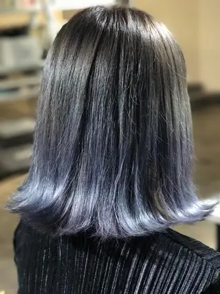 ミディアム セミロング カラー 🌈ディレクター🌈 徳松優希のヘアスタイル