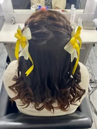 ヘアアレンジ shizuka 👸ヘアセット✨のヘアスタイル