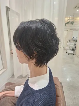 ショート パーマ adorableはなみずき店所属・adorable🌸 TOMOKO🌸のヘアスタイル