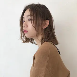 ミディアム 冨木 雄斗のヘアスタイル
