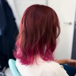ミディアム カラー ヘアアレンジ Kimura Shinyaのヘアスタイル