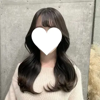 ヘアアレンジ 透明感♡暗髪カラー/ Kazuha🎀のヘアスタイル