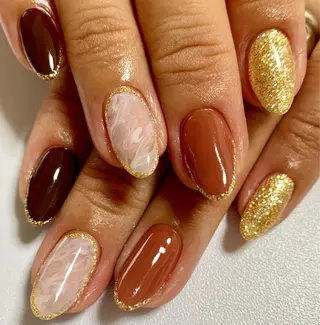 ネイル Nail&Eyelash Amour(アムール)所属・山下 愛のネイルデザイン