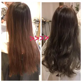 ロング カラー Lumderica(ラムデリカ)所属・横浜/元町/石川町 ラムデリカYUKAのヘアスタイル