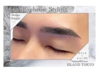 メンズ アイブロウ ISLAND TOKYO所属・吉沢 衣芙季の眉毛・アイブロウイメージ