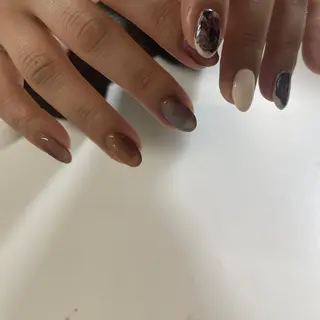 ネイル p.o.n. nuance/個性的のネイルデザイン